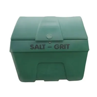 Winter Lockable Salt and Grit Bin 400 Litre No Hopper Green