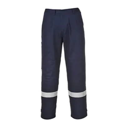 Mens Bizflame Plus Trouser Navy, Large,