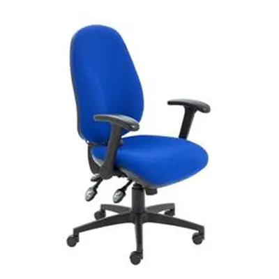 Maxi Ergo Chair With Folding Arms - Royal Blue - CH0808RB+AC1082