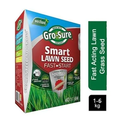 Westland Gro-Sure Smart Lawn Seed Fast Start 40m2