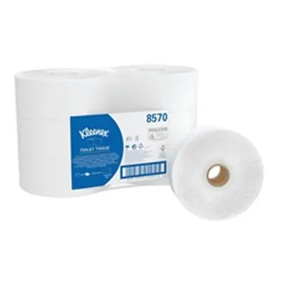 Kleenex Jumbo Toilet Tissue White 190m (6 Pack) 8570