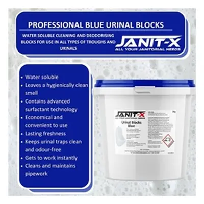 Janit-X Blue Urinal Blocks 3kg