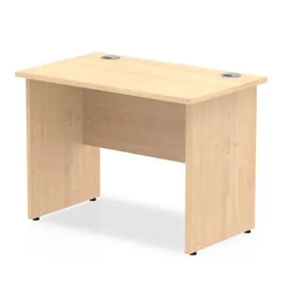 Impulse 1000/600 Rectangle Panel End Leg Desk Maple - MI002471