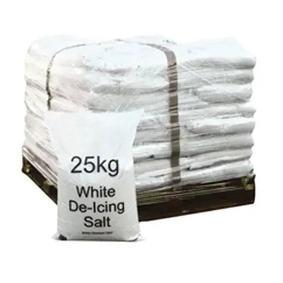 Winter De-Icing Salt White 25kg (40 Pack)