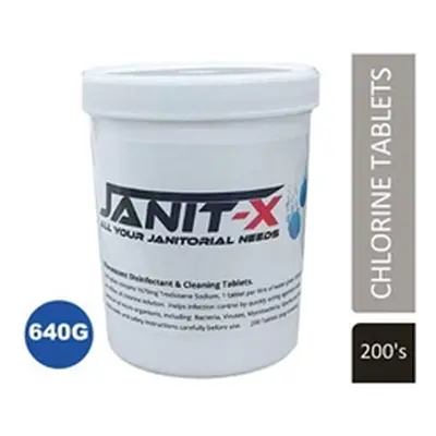 Janit-X Effervescent Chlorine Tablets 20