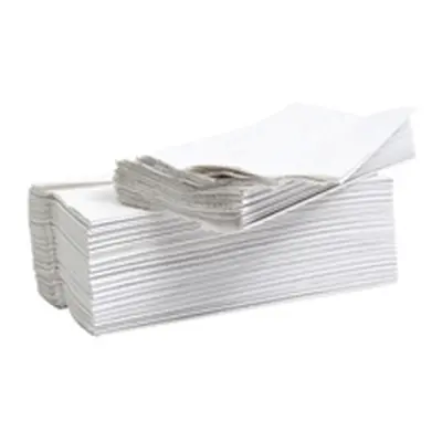 2Work Hand Towel 2-Ply Flushable White (Pack of 2430) 2W00270