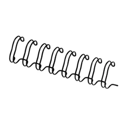 Fellowes Wire Binding Element 14.3mm Black Pack of 100 53277 - 53277