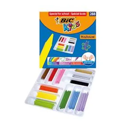 Bic Kids Plastidecor Crayons Assorted (288 Pack)