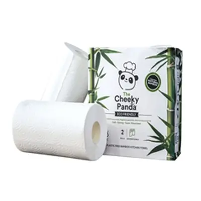 Cheeky Panda Ultra-Sustainable Plastic-Free Bamboo Kitchen Rolls - 10