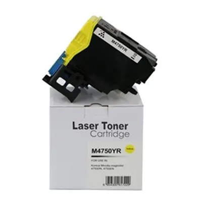 ALPA-CArtridge Reman Konica Minolta 4750 Yellow Toner - A0X5251