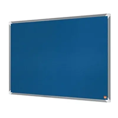 Nobo Premium Plus Blue Felt Notice Board 1200x900mm