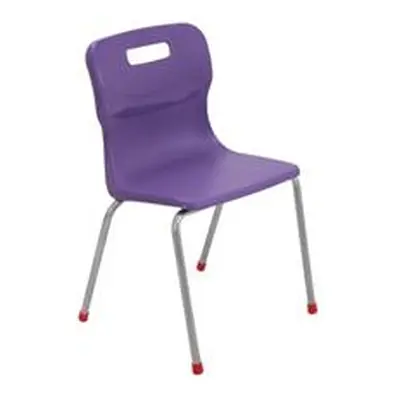 Titan 4 Leg Chair Size 4 - 380mm Seat Height - Purple - T14-P