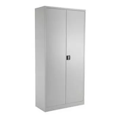 Legato Steel Double Door Cupboard 1950mm - Grey Ref TCSDDC1950GR