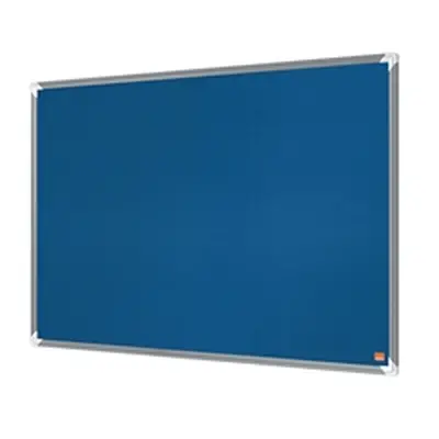 Nobo Premium Plus Blue Felt Notice Board 600x450mm