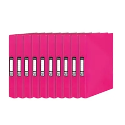 Pukka Brights Ringbinder A4 Pink (10 Pack) BR-7772