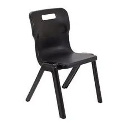 Titan One Piece Chair Size 5 - 430mm Seat Height - Black - T5-BK