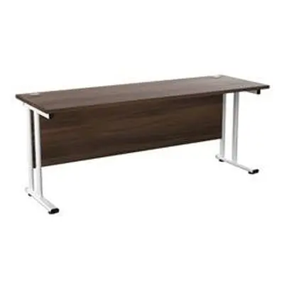 Allegro 1800x600 Cantilever Workstation DkWalnut/Wht TWU1860RECDWWH