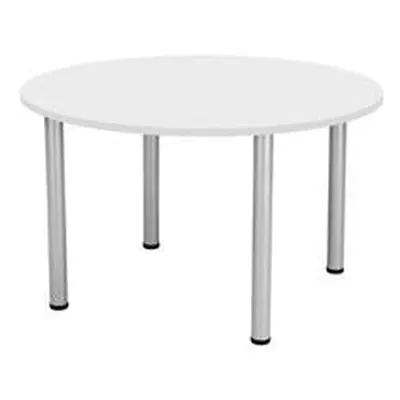 Octet Circular Meeting Table - White Ref OFPCMT12DWH