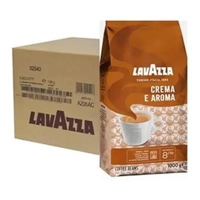 Lavazza Crema Aroma (Brown) Coffee Beans 1kg - PACK (6)