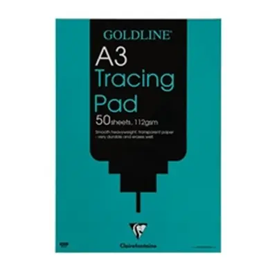 Clairefontaine Goldline Heavyweight Tracing Pad 112gsm A3 50 Sheets