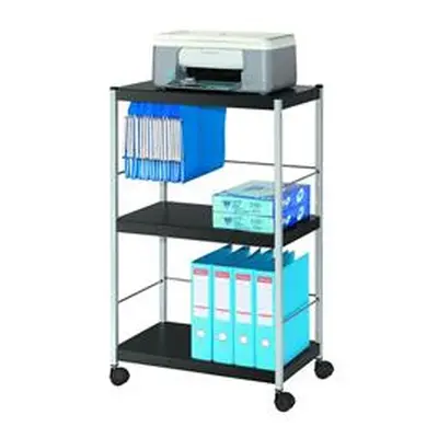 Fast Paper Mobile 3 Shelf Trolley Large - FDP3L01