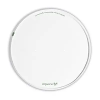 Vegware Bon Appetit Bowl Lid 185 Series White (Pack of 300)