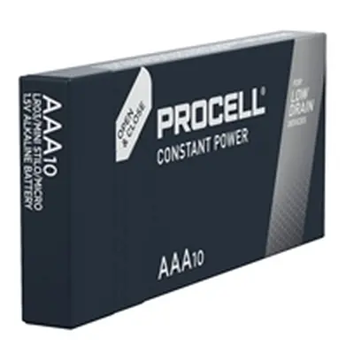 Duracell Procell Constant AAA Battery (Pack of 10) 5000394149199