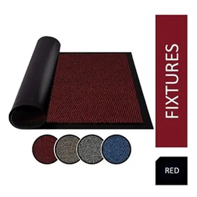 Fixtures Barrier Floor Mat 60cm x 120cm Red