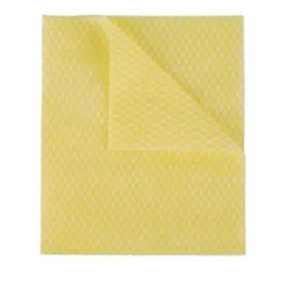 2Work Economy Cloth 420x350mm Yellow (Pack of 50) CCYC42BDI