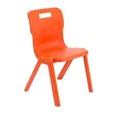 Titan One Piece Chair Size 5 - 430mm Seat Height - Orange - T5-O