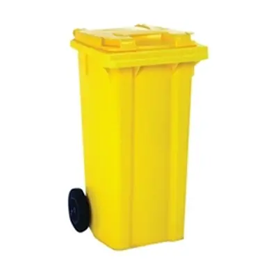 Wheelie Bin 120 Litre Yellow (W480xD555xH930mm) 331120