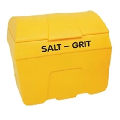 Winter Lockable Salt and Grit Bin 400 Litre No Hopper Yellow 317074