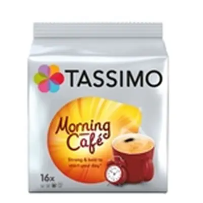 Tassimo Morning Cafe Coffee 124.8g 16 Pod Pack x5 Pack of 80 4031639