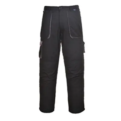 Mens Portwest Texo Contrast Trouser Blac