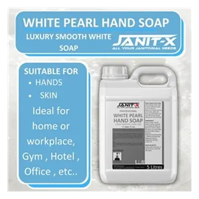 Janit-X Professional White Pearlised Soap 5 Litre