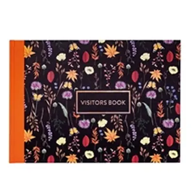 Pukka Bloom Black Visitors Book