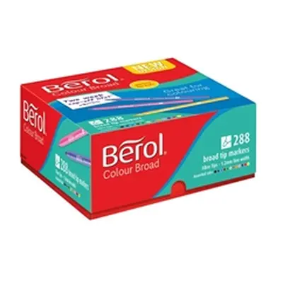 Berol Colour Broad Class Pack Assorted (288 Pack) 2057598