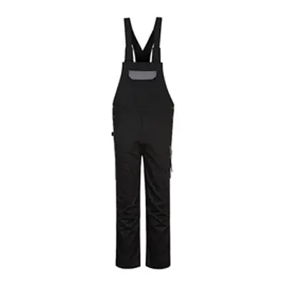 PW2 Bib & Brace (Black & Grey) Large