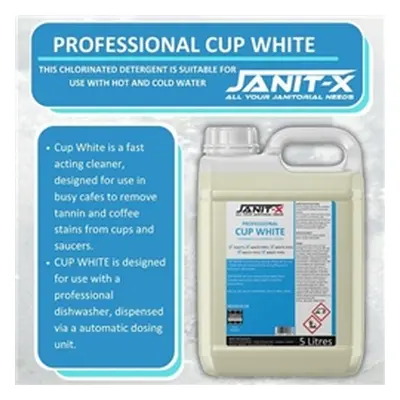 Janit-X Professional Cup White 5 Litre