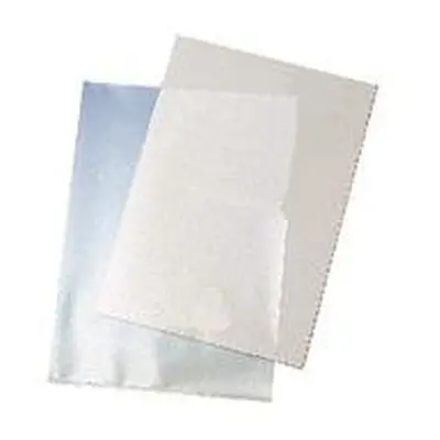 Q-Connect Cut Flush Folders A4 Clear (Pack of 100) Ref KF24002