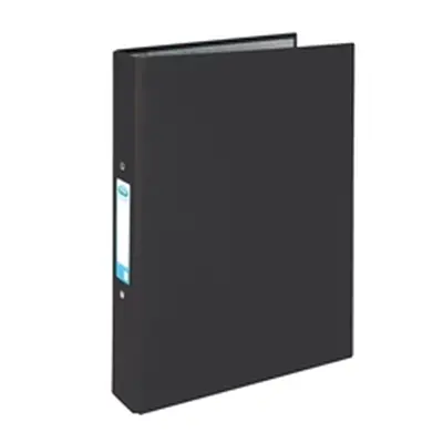 Elba 25mm Ring Binder Paper Over Board A4 Black (10 Pack) 400033495