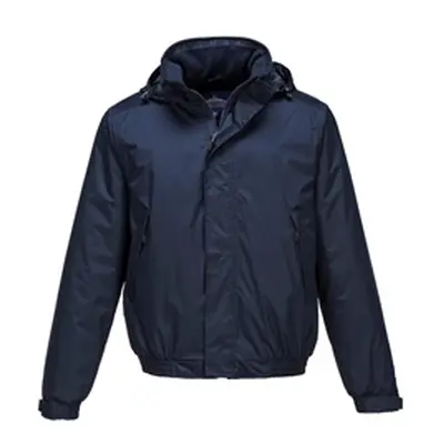 Calais Breathable Bomber Jacket (Navy) Large