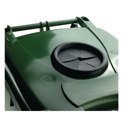 Wheelie Bin With Bottle Bank Aperture 240 Litre Green