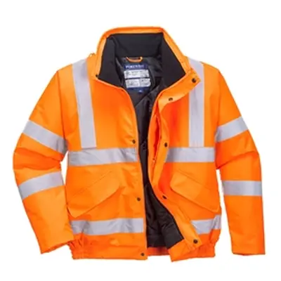 Hi-Vis Bomber Jacket RIS (Orange) 4XL