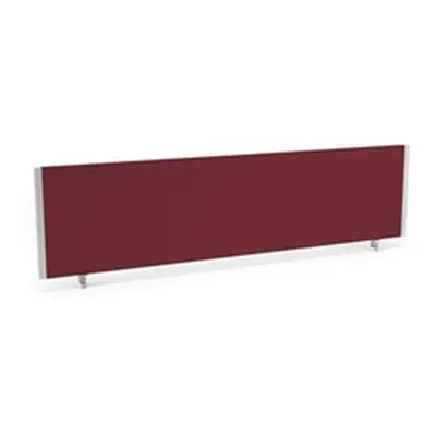 Impulse/Evolve Plus Bench Screen 1600 Ginseng Chilli Silver Frame