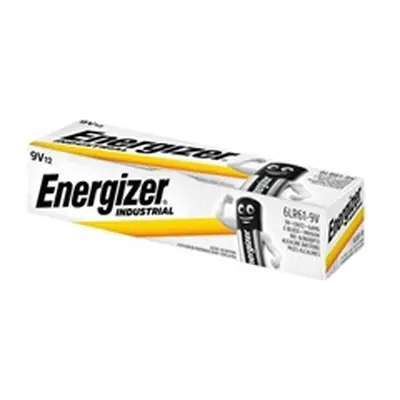 Energizer 9V Industrial Batteries (12 Pack) 636109