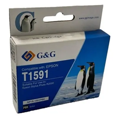 G+G Compatible Epson T1591 Photo Black C13T159140 Inkjet