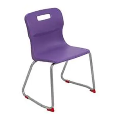 Titan Skid Base Chair Size 4 - 380mm Seat Height - Purple - T24-P