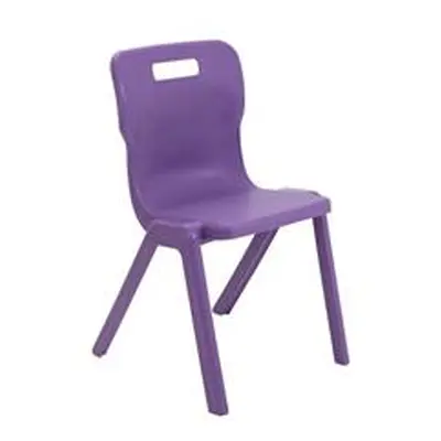 Titan One Piece Chair Size 6 - 460mm Seat Height - Purple - T6-P