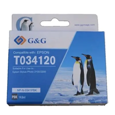 G+G Compatible Epson T0341 Black T034140 Inkjet